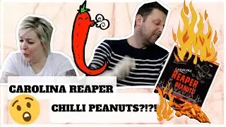 WE TRIED THE SPICIEST NUTS ON THE PLANET!!!!!!