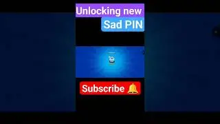 Unlocking new PIN in Brawl Star 🤩😍 | @bluegamer3011  | #trending