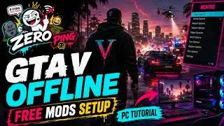 GTA V Offline + Free Mods Setup on PC | Script Hook V + ScriptHookVDotNet + Menyoo Tutorial