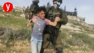 תיעוד ממעצר ילדים פלסטינים בהר חברון עורר סערה
