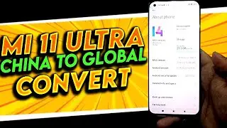 Xiaomi Mi 11 Ultra (star) Convert China to Global