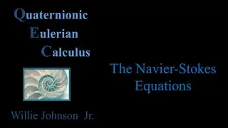 The Navier-Stokes Equation Video 8