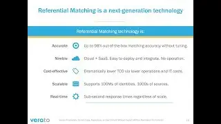 Webinar - Solving Patient Matching with the New Gold Standard in EMPI Technology
