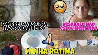 NÃO ESTOU MENTINDO QUE CORTARAM MINHA ENERGIA+VOU BOTAR VASO NO BANHEIRO+MINHA ROTINA🥰