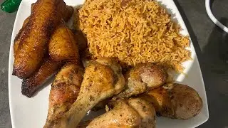 Chicken Corned Beef Rice & Plantain