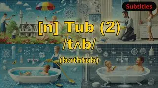 [n] Tub meaning (bathtub) with 5 examples