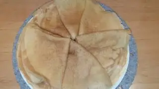 Заварные блинчики на йогурте.