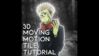 3D Moving Motion Tile | After Effects Tutorial