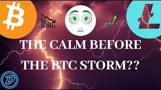 THE CALM BEFORE THE BITCOIN STORM?! BITCOIN, ETHEREUM, LITECOIN, DIGIBYTE UPDATE!