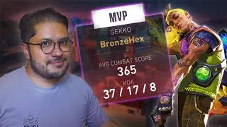 Dominating With 37 Kills As GEKKO In VALORANT