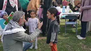 Palestine Protest - McKinley Park, Sacramento, CA - 2/16/24.
