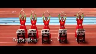 Корейское барабанное шоу / Музыкальное шоу барабанщиц из Кореи ✔