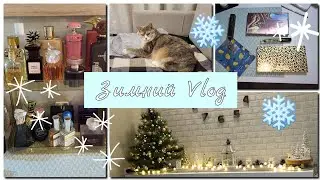 Зимний vlog#1❄️| Новые палеточки,Ёлочка🎄,парфюмки на Декабрь