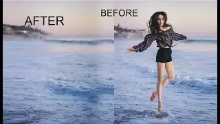 How to REMOVE a Person from a photo in photoshop