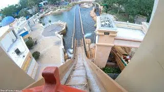 Journey to Atlantis (4K On-Ride) SeaWorld Orlando