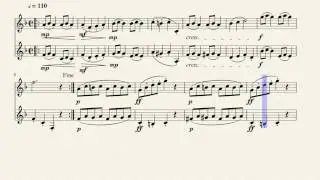 Flute and Clarinet Duet