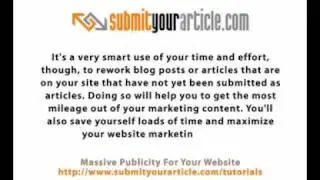 How To Turn a Blog Post into an Article in 3 Easy Steps