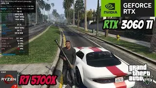 GTA 5 | Ryzen 7 5700x & RTX 3060 Ti 8gb  | 1080p | Gameplay