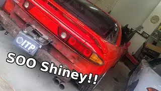 MY JDM Mitsubishi Gto  Gets Painted!