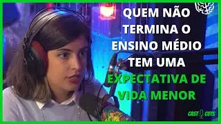 EXPECTATIVA DE VIDA DE ALUNOS QUE NÃO TERMINAM O ENSINO MÉDIO - Tabata | CastCuts - Cortes De Vídeos