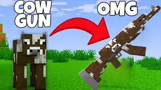 Minecraft But I Can Convert Mobs into Weapons | 