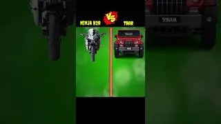 NinjaH2r V/S Thar ❓ Full Comparsion #short #shortfeeds #trending #virel #thar #ninjah2r