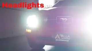 Remove| Install 2005-2012 Ford Mustang Headlight Bulb Replacement, LED
