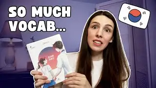 I studied every new Korean word in this book || Korean Reading Challenge