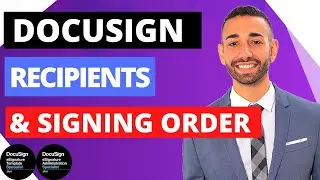 How To Send Documents To Multiple People With DocuSign in 2025 And DocuSign Signing Order FULL GUIDE
