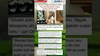 Sensasi Oklin Fia Makan Es Krim 