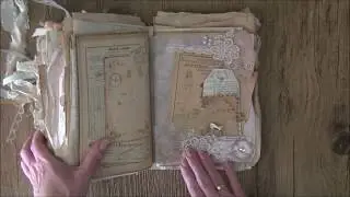 Gorgeous Vintage Sewing Themed Journal from my sweet sis Nadezhda