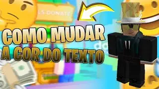 Como Trocar a Cor do Texto no Pls Donate - Tutorial