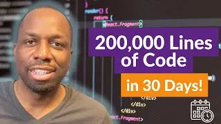 200,000 Lines of Code in 30 Days - Rebuilding My Startup App with ChatGPT - Part 1