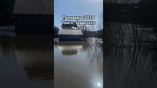 Половодье 2024 Томск, Заварзино ч2