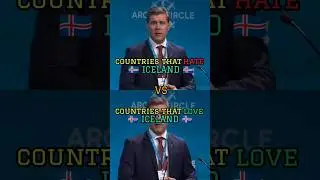 countries that hate Iceland vs countries that love Iceland#shorts#viralshorts