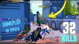 32 KILLS🔥 GAMEPLAY IN 2024 | Smooth + 60fps | PUBG MOBILE