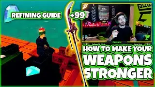 How to Upgrade your Weapons using a Refinery | Refining Guide | Craftopia Guide