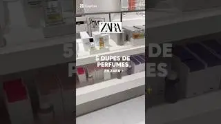 Zara 5 dupes de Perfumes en zara 🤩🎁🛍️💎 