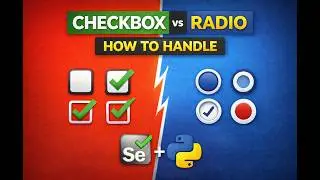Selenium Checkbox & Radio Button Handling (Don’t Make These Mistakes) 