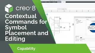 Contextual Commands for Symbol Placement and Editing | Creo 8