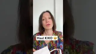 Haul KIKO 🤩
