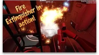 Subnautica - Using the fire extinguisher!