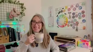 Art Witch cuppa and chat on a cold Snowy November day...