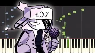 Zavodila Piano Tutorial - Friday Night Funkin'
