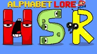 Alphabet Reverse Plush toy (All Letter..) | Alphabet Lore But Somthing is WEIRD | Game Animation