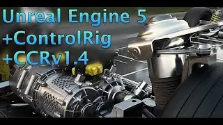 Chassis in Unreal 5.3 and Cinematic Car Rig V1.4 - From Plasticity to Cinema4d to Unreal 5.3