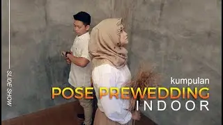 pose prewedding indoor