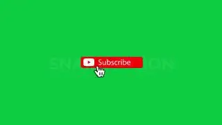 Free 4k Youtube subscribe button green screen no copyright Download