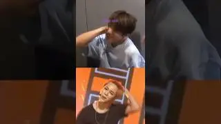 Jungkook Imitating Jimin’s Way Of Pushing His Hair Back 😆😆 BTS Dying Of Laughter 😂😂 #shorts #bts