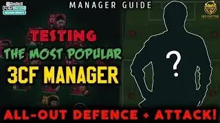PLAYING THE MOST POPULAR 3 CF (2SS) MANAGER IN PES 2021 MOBILE